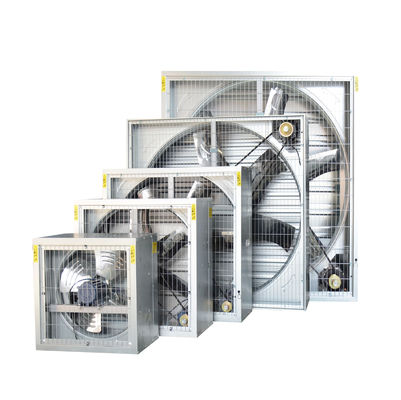 380/220V Industria avícola Ventilación de invernaderos Ventilador de escape y almohadilla de enfriamiento