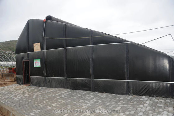 Dibujo Kit de invernadero solar 4-6M de altura con marco de acero galvanizado