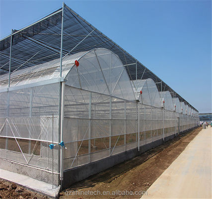150/200 Invernadero con película de polipropileno de micro recubrimiento PE para el cultivo de tomates en la agricultura