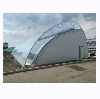Duración 50-120 m Invernadero solar comercial doble aislado para zonas de invierno y frío