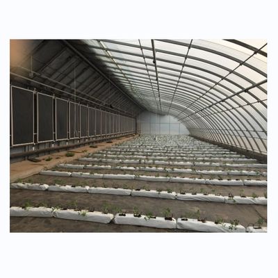 Invernadero solar pasivo de bajo consumo con estructura de acero galvanizado en caliente