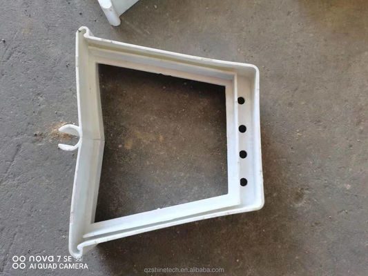 Condición de la tubería de agua de PVC-U para el cultivo de canaletas de fresa en sistema hidropónico