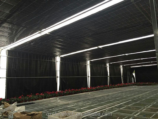Gran película de invernadero de cultivo Sistema totalmente automatizado de privación de luz para la agricultura