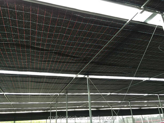 Gran película de invernadero de cultivo Sistema totalmente automatizado de privación de luz para la agricultura