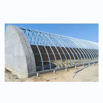 Invernadero de calefacción solar de invierno agrícola pequeño con marco de acero galvanizado a fuego