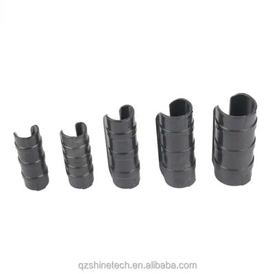 Clip de tubo de plástico ABS blanco negro PC para 19mm 20mm 22mm 25mm 32mm Accesorio de invernadero