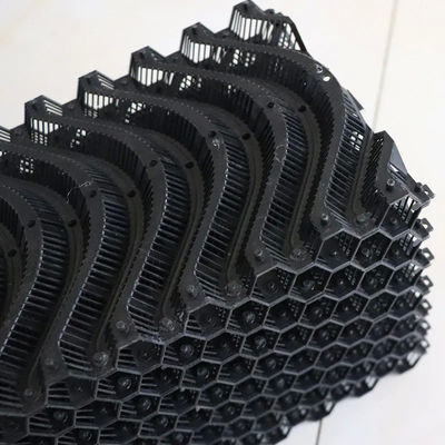 10cm 15cm 20cm espesor PVC PE almohadilla de enfriamiento por evaporación de plástico para invernadero