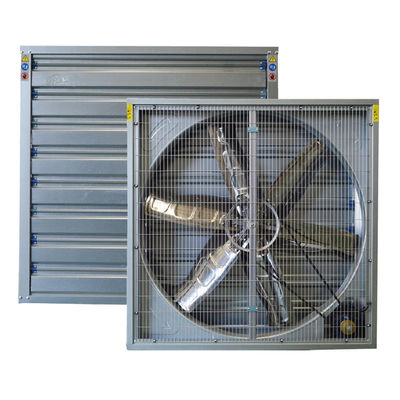 Gran ventilador de escape de flujo de aire para el sistema de ventilación de la casa de aves de corral de invernadero 60KG