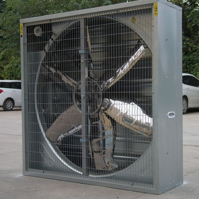 380/220V Industria avícola Ventilación de invernaderos Ventilador de escape y almohadilla de enfriamiento