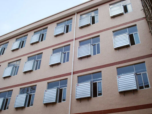 Ventilador de escape de martillo pesado montado en la pared para el sistema de enfriamiento de pollos de granja